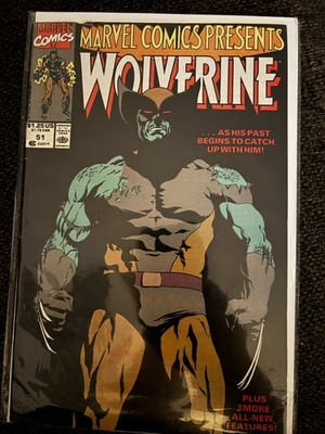 Marvel Comics Marvel Comics Presents #51 Wolverine Copper Age Single Issue
