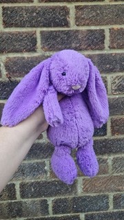 Jellycat Bashful Bunny Medium Iris US Exclusive Retired