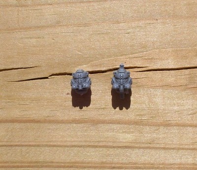 40K Space Marines Primaris Eradicators Head Sgt Helmeted Heads Bits 2 Bitz 