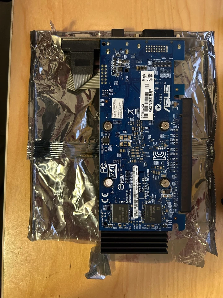 Scheda Grafica Asus Geforce GT710 2GB GDDR5 Dvi-D , HDMI, VGA GT710-SL-2GD5 - Immagine 2 di 4