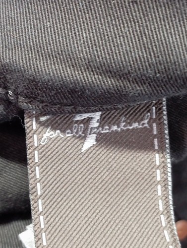 7 FOR ALL MANKIND Pantalón de tubo Mujeres Pantalón Talla EU 38 negro - Imagen 4 de 6