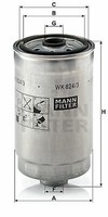MANN-FILTER Wk 824/3 Kraftstofffilter FüR Hyundai, Kia