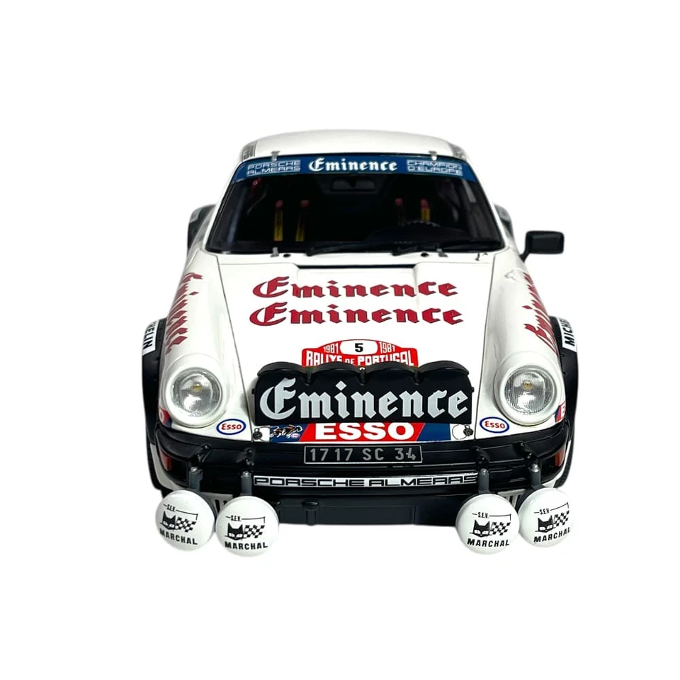 Set Modellini Auto Ottomobile 1/18 Citroen C35 + Porsche 911 SC GR.4 #5 Rally... - Immagine 3 di 4