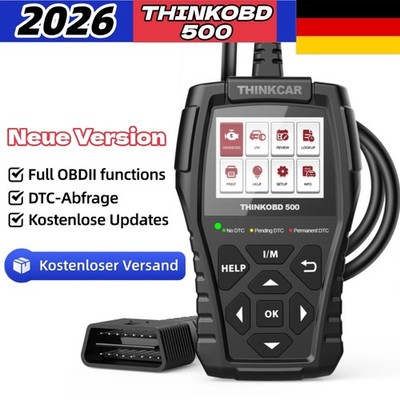 ThinkOBD 500 KFZ OBD2 Diagnosegerät Auslesegerät Auto OBD Fehler Scanner 2026