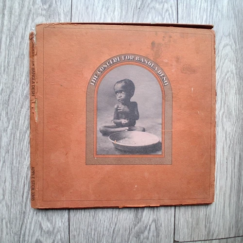 The Concert For Bangla Desh : Apple Records 3xLP 1972 The beatles, ravi Shanker