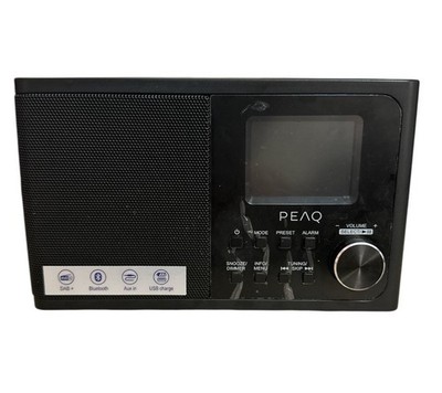 PEAQ PDR170BT-B DAB+ RADIO mit BLUETOOTH