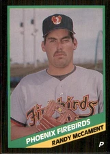 Randy McCament 1988 CMC Phoenix Firebirds #9 RC FREE SHIPPING AutographDen