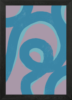 Loop 2 gerahmtes Wandbild Poster Leinwanddruck Bild