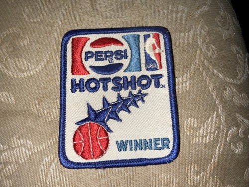Vintage 1980s Patch NBA Pepsi Pepsi-Cola Hotshot Contest Winner