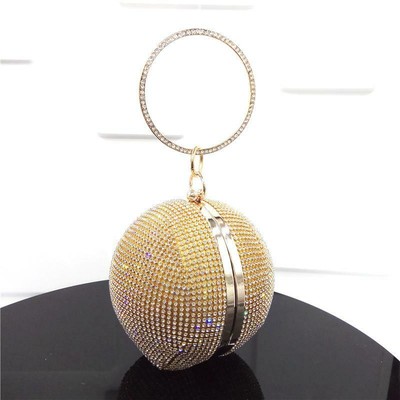 crystal ball clutch