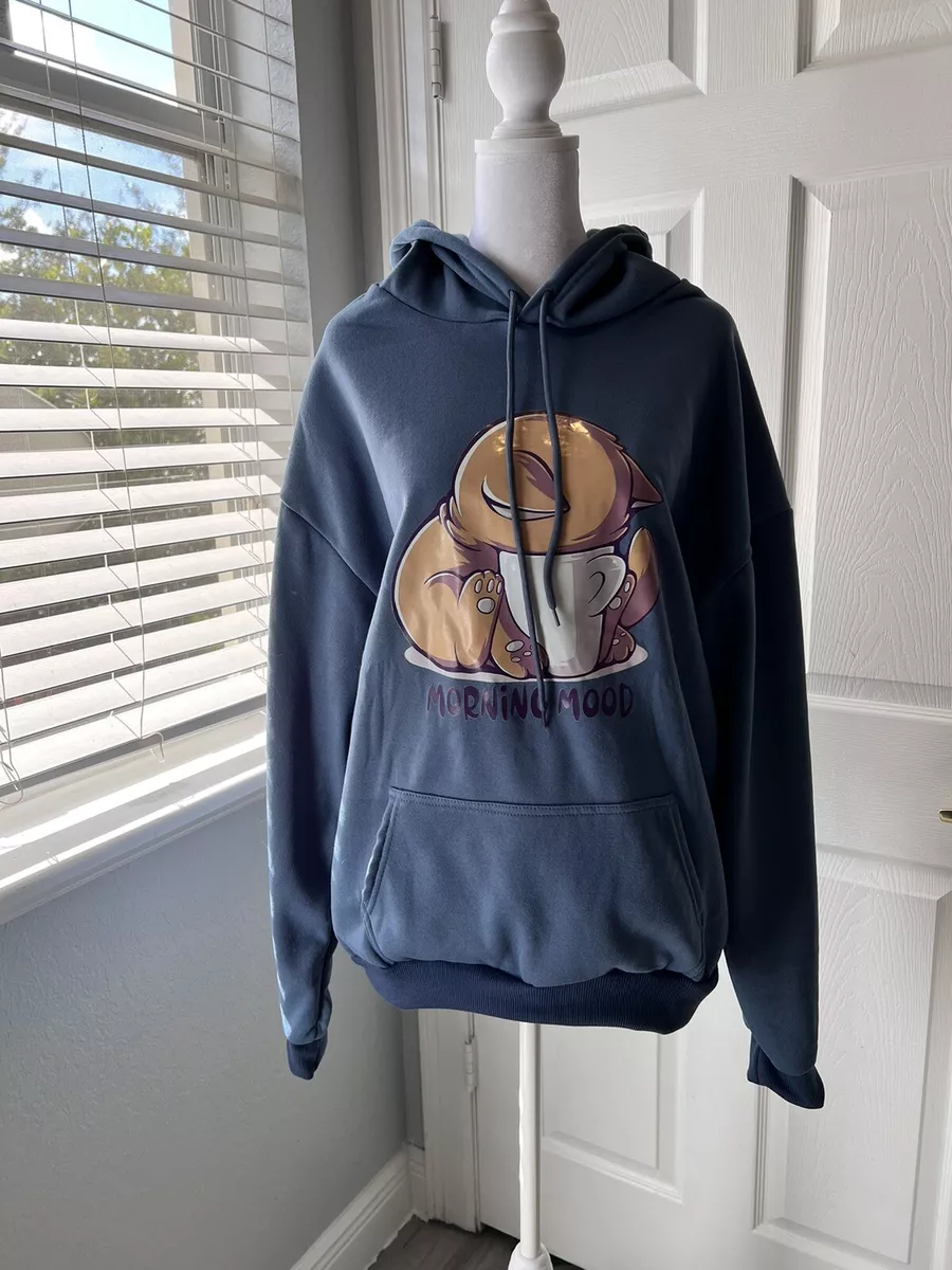 Oversized cat hoodie discount