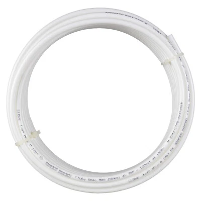 AQUALOGIS Tubo de manguera de 10 m 1/4 6,4 mm para refrigerador con filtro de agua HMA de ósmosis inversa