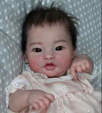 20Inch DIY Doll Parts Unfinished Unpainted Reborn Doll Kit PingPing Asian Baby