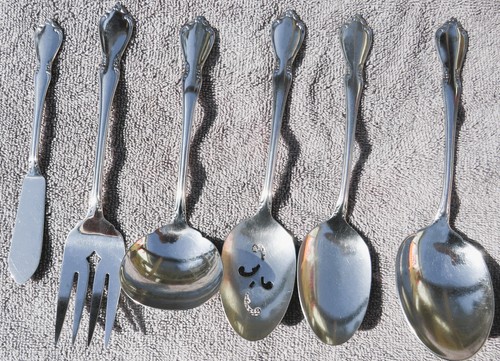 72 PCS Oneidacraft Deluxe Chateau Stainless Set, Serving Pcs,Ice Tsp, Youth Set - Picture 14 of 21