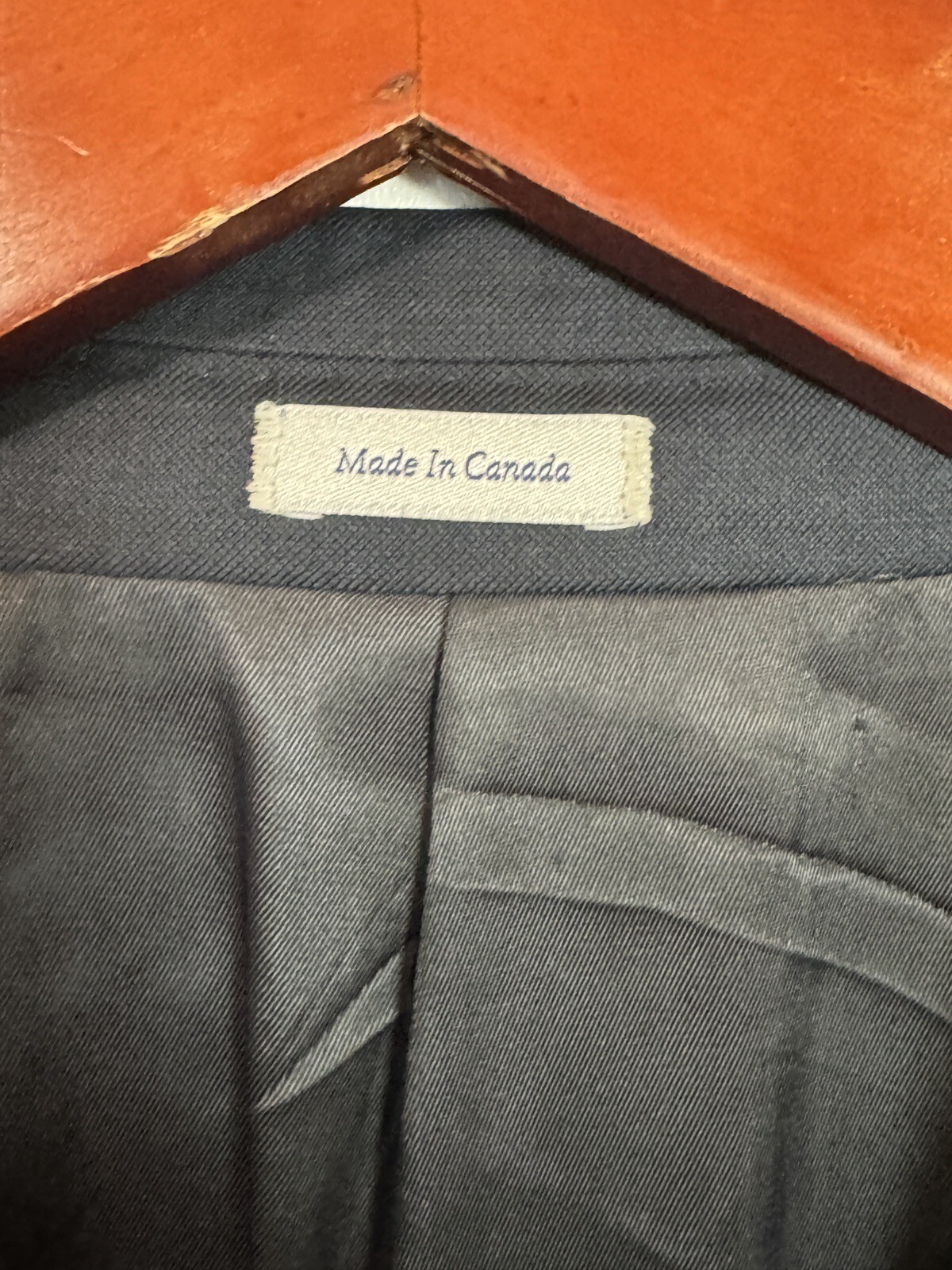 #367 Peter Millar Classic Fit  Solid Blue Suit Ja… - image 3