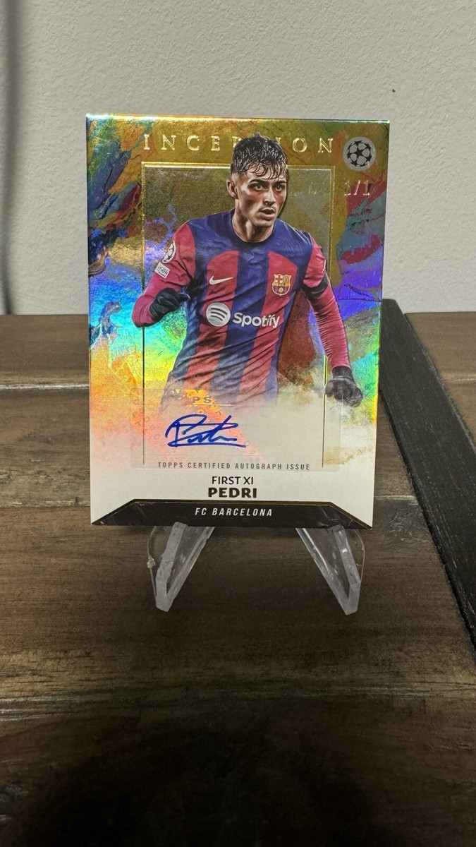 ペドリ ひろき FCバルセロナ オートグラフカード