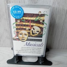 ABSOLUTE MUSICALS CASSETTE TAPE ALBUM RARE MUSIC - NEW SEALED