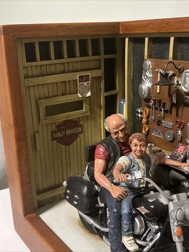 Harley Davidson 95th Anniversary "Inherit the Road" Limited Edition Figurine - Picture 3 of 12