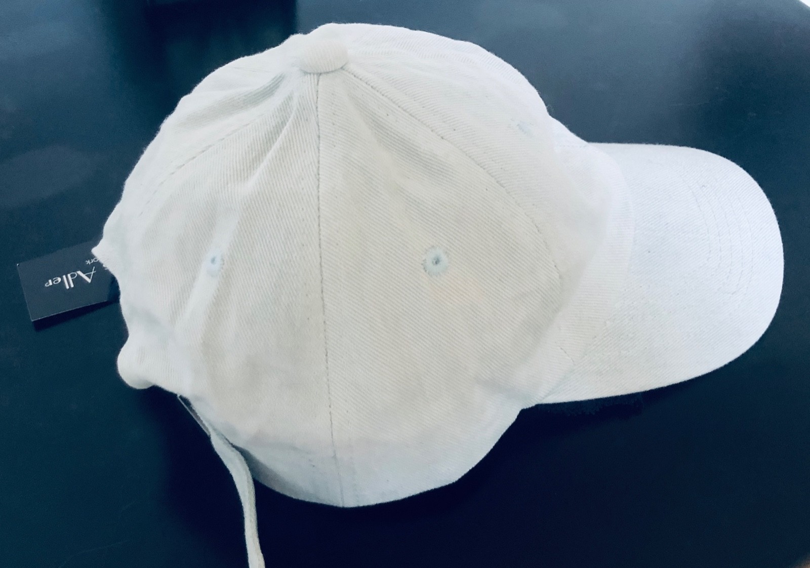 light denim baseball cap