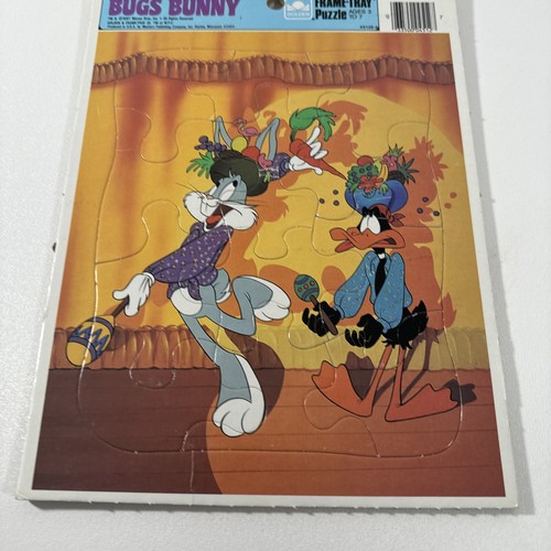 Vtg Golden Frame Tray Puzzle Lot Batman Bugs Bunny Flintstone Kids 80s 90s READ - Picture 8 of 12