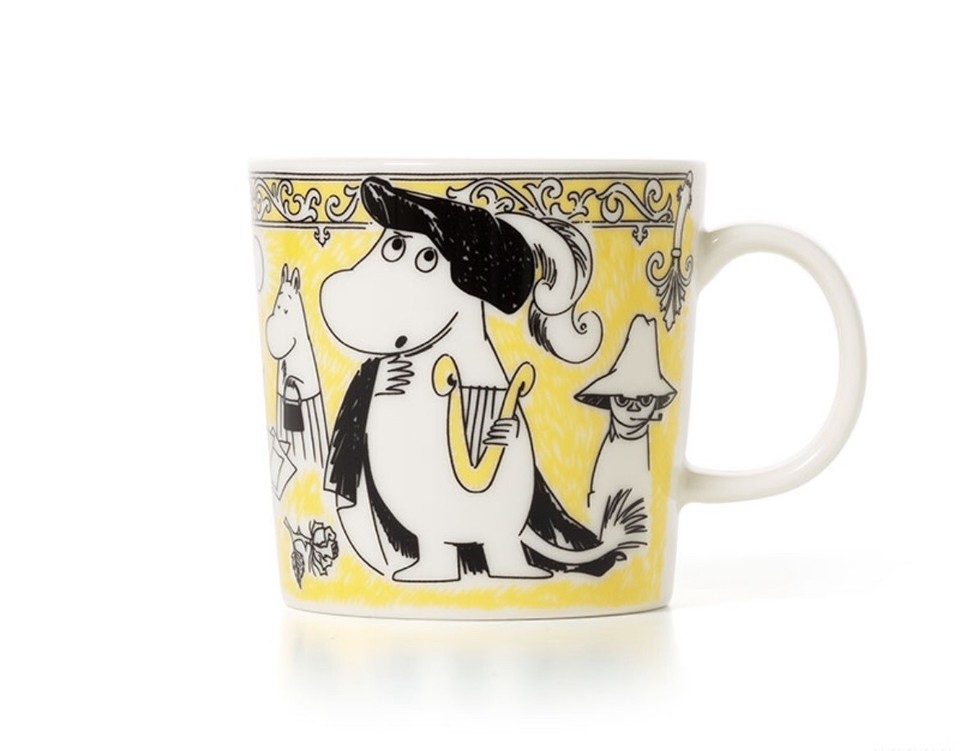 ARABIA Moomin Opera Mug 0.3L Set of 6 Scope 25th Anniversary Limited ...