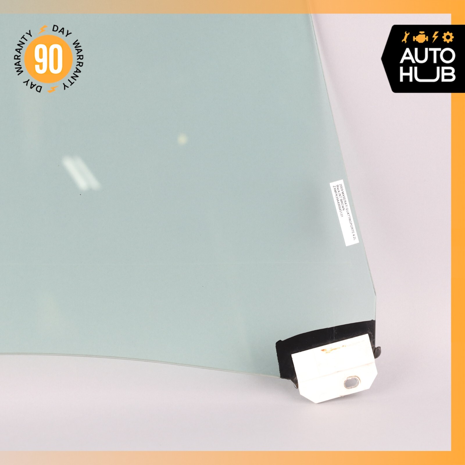 03-13 Maserati Quattroporte M139 Rear Left Side Door Window Glass OEM 71k