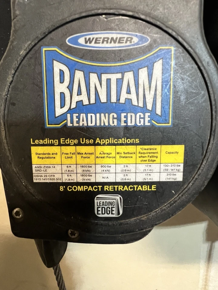 Borde de plomo retráctil SRL Twin 8’ Foto 3 de 3