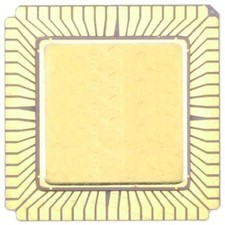 3ea. AMD R80186 Vintage CPU Processor IC Chip Purple Ceramic Gold