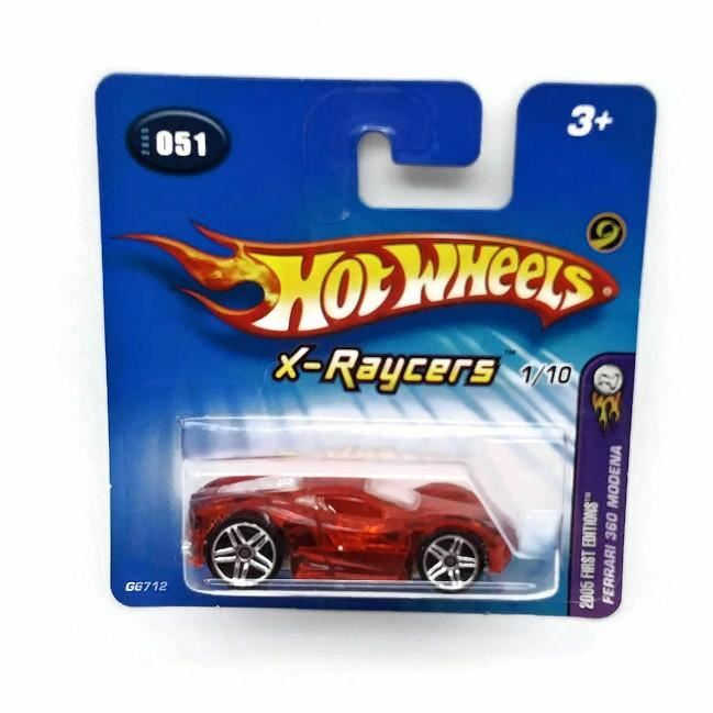 Hot Wheels 2005 Ferrari car 360 Modena, X-Raycers 1/10 #051
