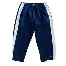 Vintage Nike Women  s Training Pants Wide Leg Short/capris Size XL 16-18 