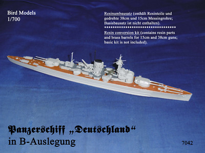 Germany in B Design 1/700 Bird Models Conversion Kit/Resin Conversion
