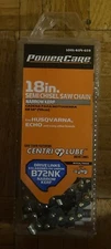 POWERCARE 18 IN. 3/8 IN. B72NK NARROW KERF SEMI CHISEL SAW CHAIN UNIVERSAL