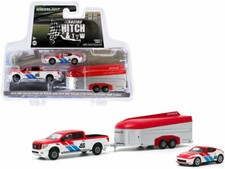 Nissan Titan XD y Nissan 370Z Bre 46 2019 Greenlight 1:64 con Aerovault 31090C-5E