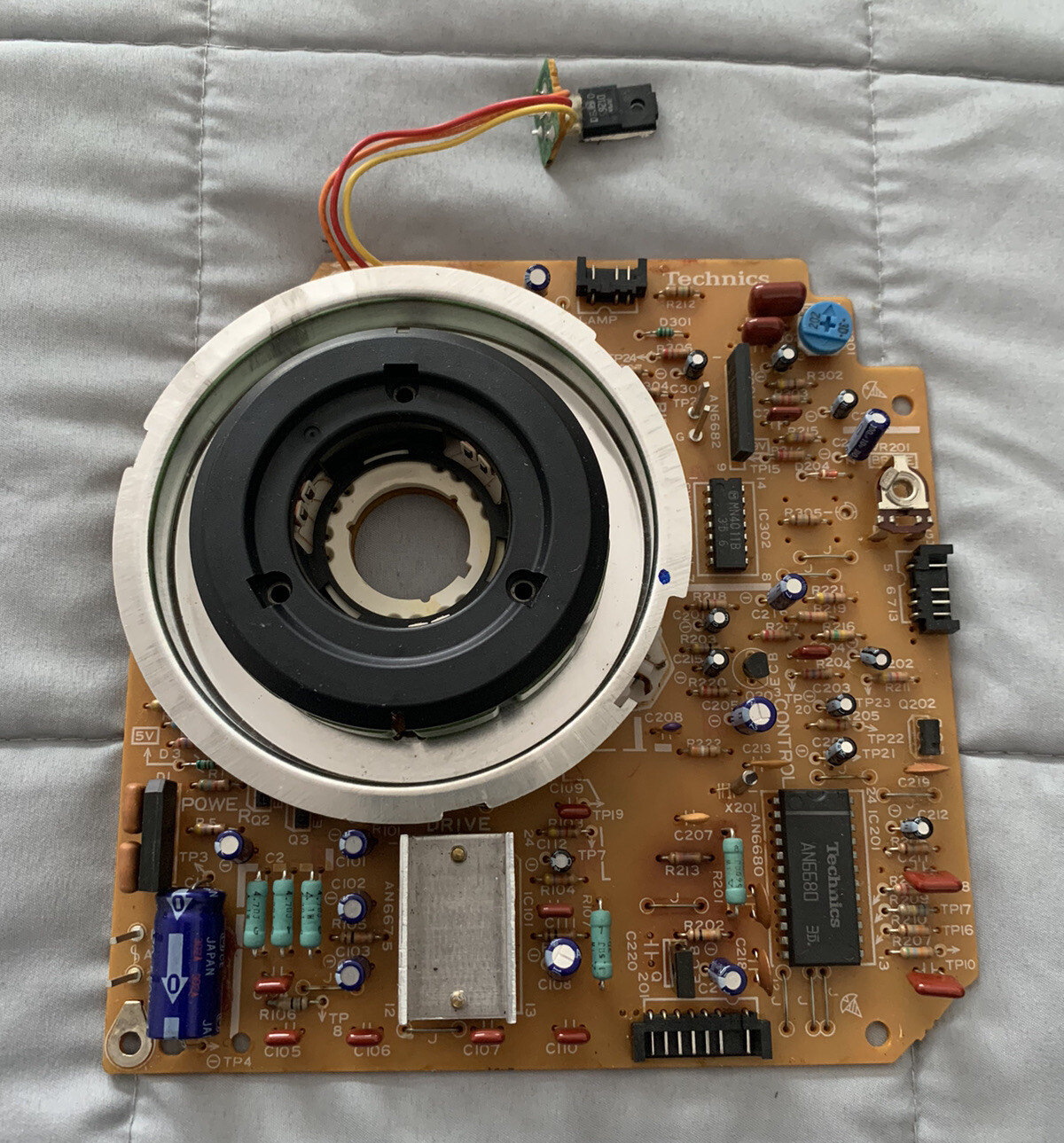 GENUINE Technics SL-1200MK2 Main Motor Circuit Board (MPN# SFDP122M11A)