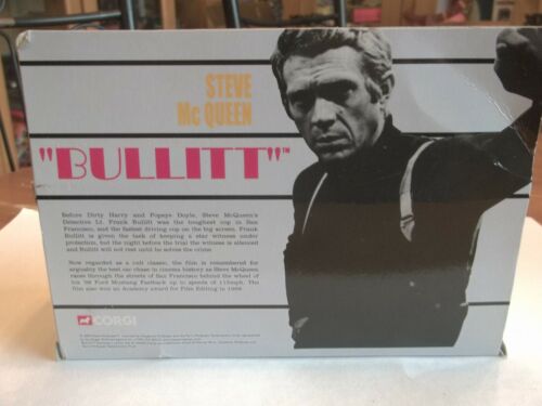 Corgi CC05901 - 1968 Ford Mustang - Steve McQueen Bullitt - Mint in Box - Picture 7 of 8