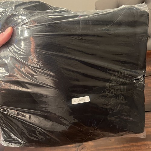 Anti Social Social Club Same But Different Premium Tonal Hoodie Sz XL Black ASSC - 第 9/9 張圖片
