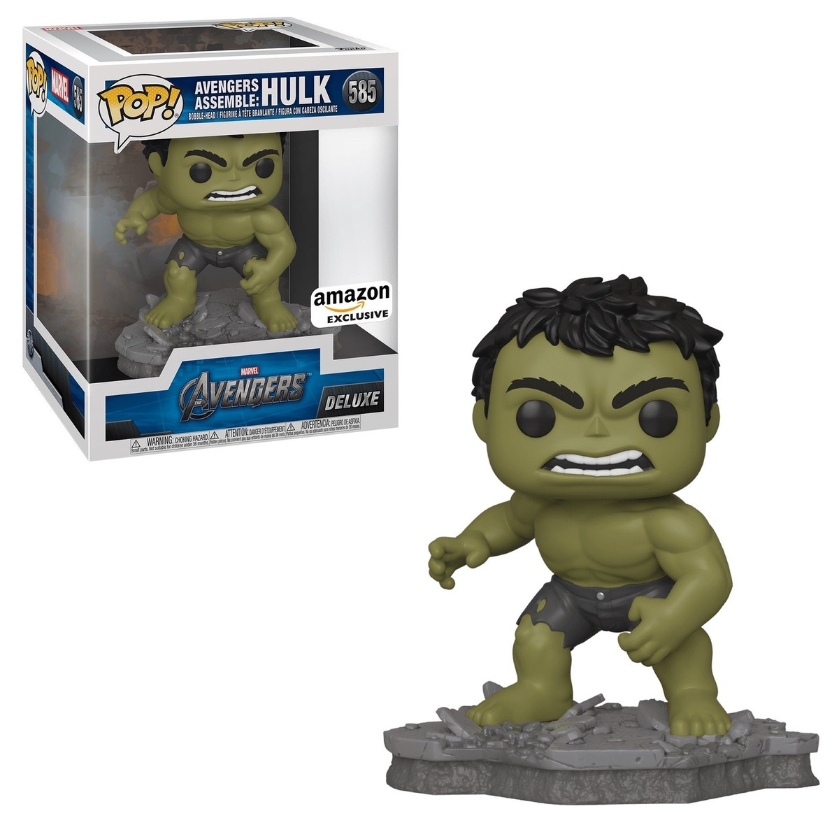 【新品・未開封】ファンコ FUNKO POP ハルク FUNKO POP! MARVEL AVENGERS ASSEMBLE: HULK #585 (6 INCH) (AMAZON