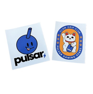 Pulsar Gaming Sticker Aufkleber Merchandise Gamescom 2024 - 2er Set