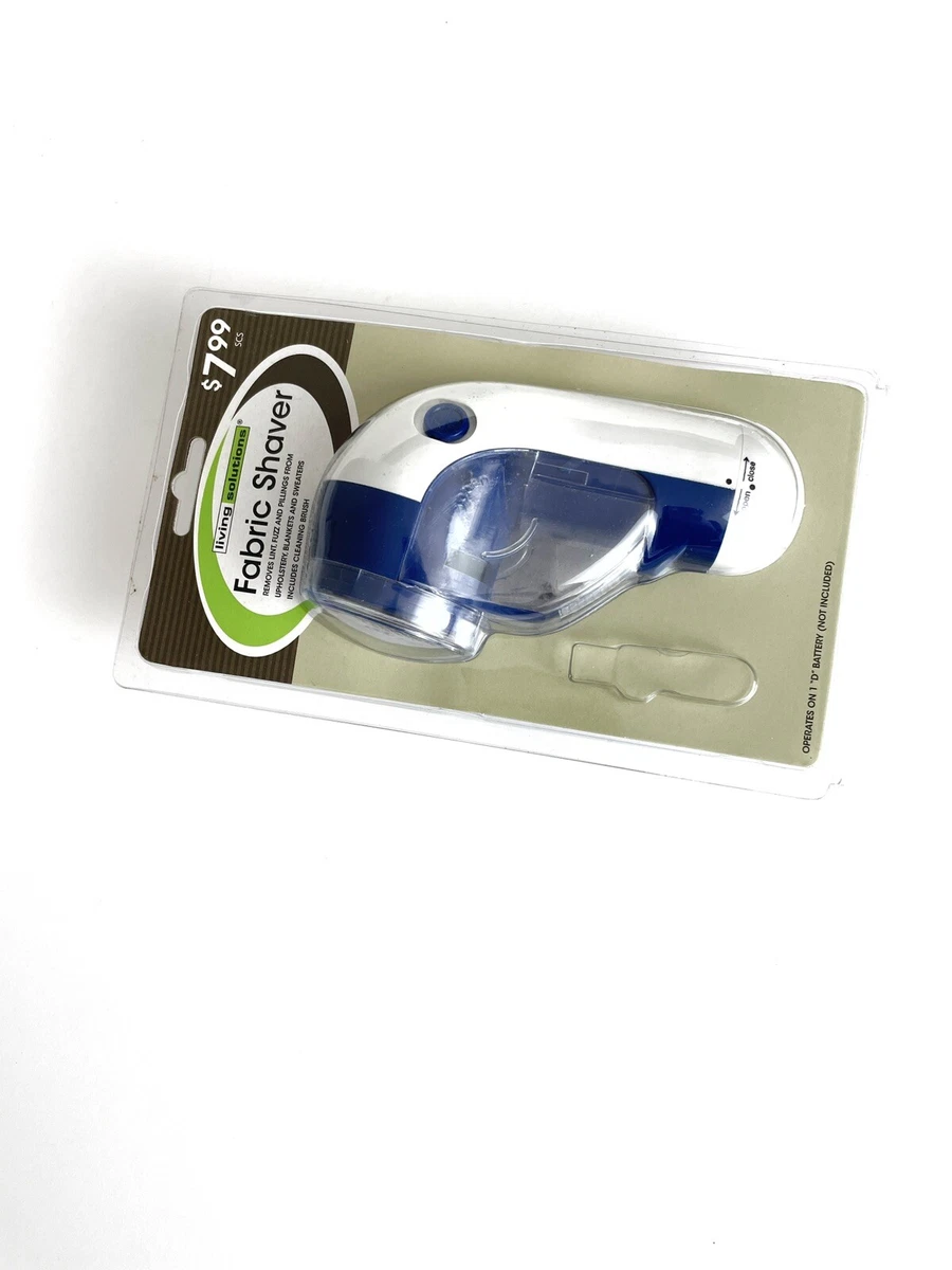Living Solutions Fabric Shaver w Cleaning Brush New In Package eBay