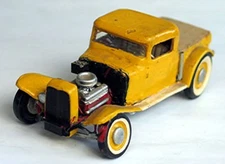 Vintage Hot Rod Pick Up Truck Kit -- Assembled As Is