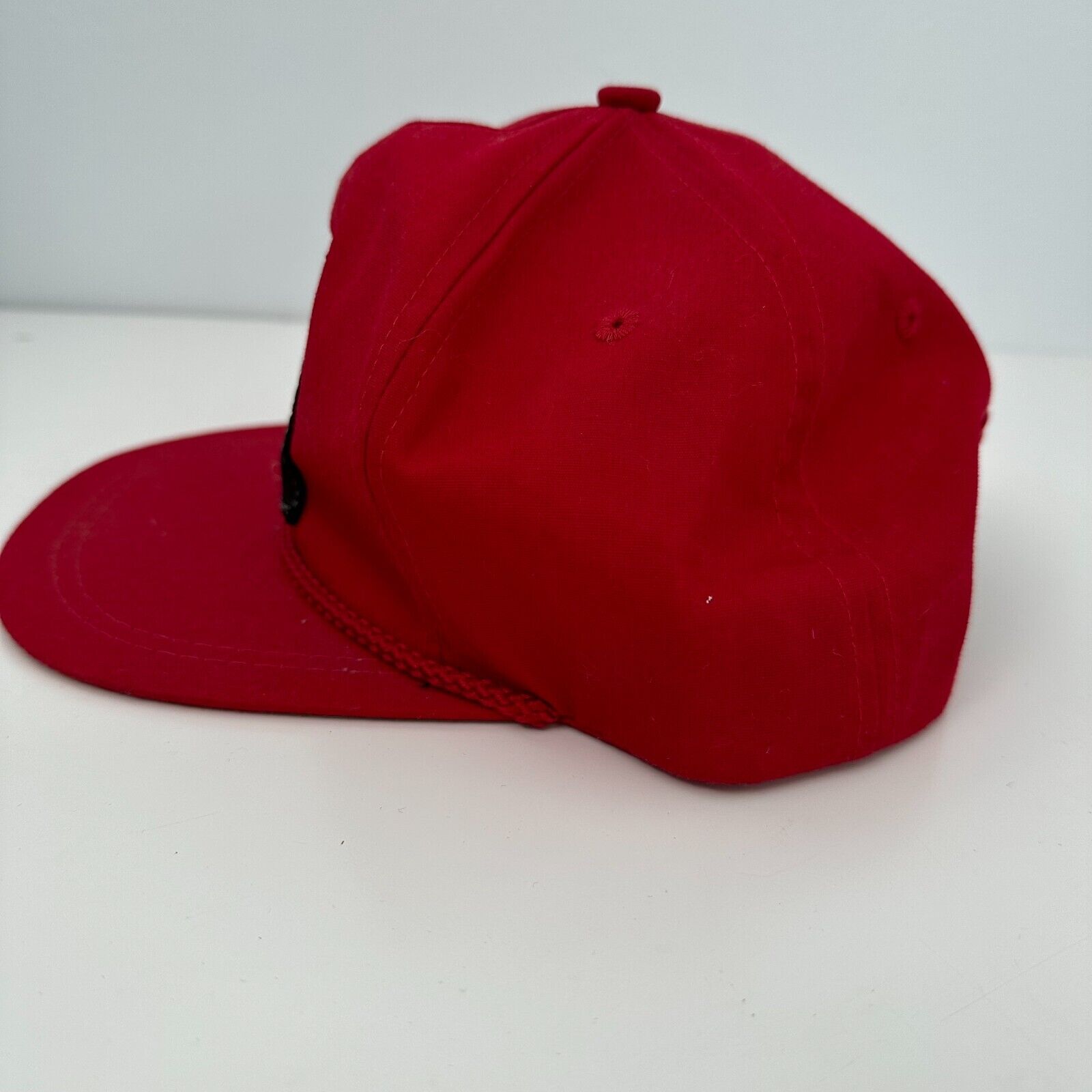 VINTAGE Texaco Hat Cap Strap Back Red Oil & Gas C… - image 4