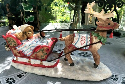 CHERISHED TEDDIES - GUS AND GERHILD - I CHERISH EVERY MOMENT SPENT WITH YOU