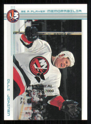 2000-01 BAP Memorabilia Montreal Olympic Stadium Show #11 Olli Jokinen /10