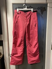 pulse women  s ski pants hot pink size medium NWOT