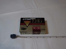 TDK E-HG TC-30 Extra High Grade VHS-C Camcorder Tape New Sealed Super Avilyn 1