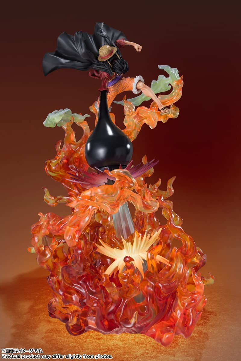 One Piece Monkey D Luffy Hellfire pistol Figuarts Zero Bandai