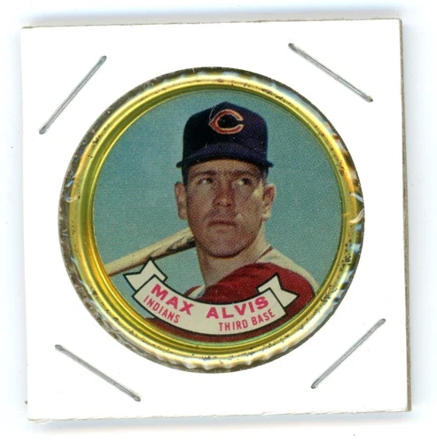 1964  MAX ALVIS Indians  Topps Coin #48