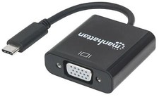 Manhattan Adattatore Convertitore USB-C&trade; Maschio a VGA Femmina