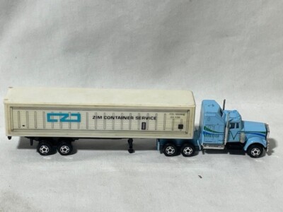 Speed Drive Heavy Cab Mack ZIM Container Service, 1/87 HO, Hong