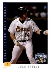 2019 Charleston RiverDogs Grandstand #2 Josh Breaux Houston Texas Baseball Card